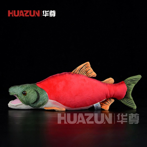 Dễ thương sockeye cá hồi đồ chơi sang trọng Thú nhồi bông cho trẻ em biển sâu Bộ sưu tập quà tặng sang trọng nhồi bông mềm động vật đại dương Cá voi cá búp bê - Product Image 3