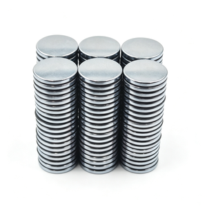 <span class=keywords><strong>Aimant</strong></span> de pêche puissant en néodyme de terre rare de grade N45, D25x3mm, avec revêtement en zinc - Product Image 4