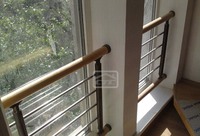 Escaliers préfabriqués couleur or balustrade en aluminium balustrades rampes en fer main courante