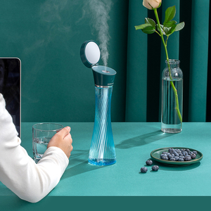 Humidificateur portable rechargeable par USB, 250 ml, design tour magique, diffuseur d'arômes, brume épaisse, nano-atomisation, <span class=keywords><strong>miroir</strong></span>, hydratation de <span class=keywords><strong>la</strong></span> peau - Product Image 5
