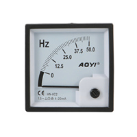 AOYI HN-6L2/6C2 82*82 Compteur analogique à aiguille de classe 1.5 AC/DC Ampèremètre Voltmètre Facteur de puissance et Fréquencemètre pour armoire de commande