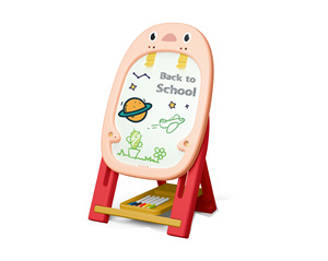 Papan gambar multifungsi magnetik dua sisi untuk anak-anak penguin besar mainan papan tulis plastik - Product Image 4