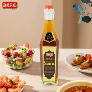 Bán buôn giá 270ml thực phẩm đóng chai Nấu Ăn Đậu Nành thực vật dầu mè thương hiệu tự nhiên ủ hữu cơ số lượng lớn dầu hạt mè