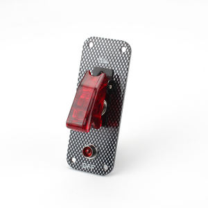 Panneau <span class=keywords><strong>de</strong></span> commutation <span class=keywords><strong>de</strong></span> <span class=keywords><strong>voiture</strong></span> <span class=keywords><strong>de</strong></span> <span class=keywords><strong>course</strong></span> 12V, panneau LED <span class=keywords><strong>de</strong></span> <span class=keywords><strong>voiture</strong></span> ON/OFF, interrupteur à bascule pour <span class=keywords><strong>voiture</strong></span> avec protection transparente et indicateur LED - Product Image 6