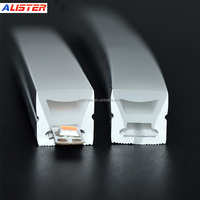 Top Emittierende flexible Silikon-LED-Profil IP67 Co-Extrusion Silikon hülle Eingebaute LED-Licht leiste 4-20mm LED-Gummis chläuche