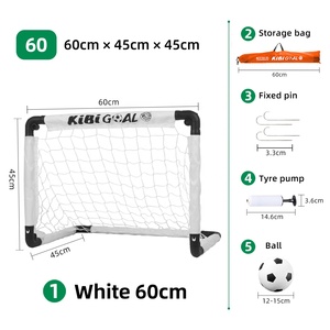2025 But de football pliable le plus populaire Entraînement de football de haute qualité avec une forte - Product Image 3