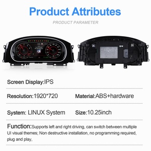 Navihua New Design <b>Car</b> Digital Cluster with Carplay Auto <b>Speedometer</b> Virtual Cockpit <b>for</b> Volkswagen VW Golf 7 2014-2020 - Product Image 6
