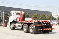 Camion compacteur à grue SHACMAN 6X4, capacité de traction 30T, moteur Euro 6, boîte de vitesses, usage sanitaire et de construction