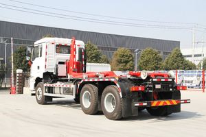 รถบรรทุกขยะแบบตะขอเกี่ยว SHACMAN M3000 L3000 X3000 6X4 พร้อมกำลังดึง 30 ตัน สำหรับใช้งานในครัวเรือน งานสุขาภิบาล และงานก่อสร้าง - Product Image 6