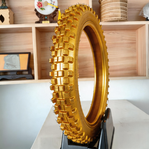 Neumático de Motocicleta Personalizado de Fábrica, Color 60/100-14 Y186A, Base de Goma Resistente, Neumático Enduro Resistente a la Abrasión para la Estepa Patagónica - Product Image 4