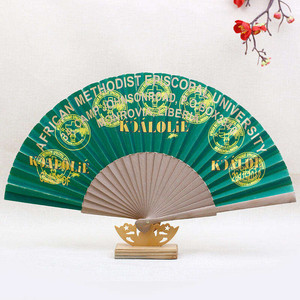 Abanico de Mano Personalizado con Logo de Arte Impreso, Tela de Madera, Papel de Bambú, Sublimación, Plegable, para Promoción de Bodas - Product Image 3