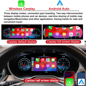 Panel de Instrumentos LCD STWEI y Pantalla Digital Android de 12.3 Pulgadas con Carplay para Mercedes Benz Clase <span class=keywords><strong>GLC</strong></span>/C W205 2015-2019 - Product Image 3