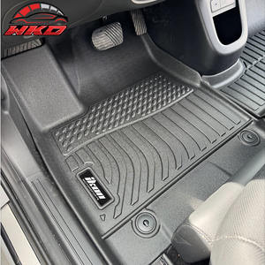 Fits For Hyundai Ioniq 5 2025-2026 Limited & XRT W/Sliding Console <b>TPE</b> Floor Mats 3D Molded Waterproof - Product Image 6