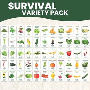 2025 sezon hayatta kalma Pack Pack 55 acil kasa Doomsday Prepping için sebze meyve için ayrı ayrı paketlenmiş - Product Image 3