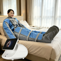 Appareil de Pressothérapie et Drainage Lymphatique à 24 Airbags pour Massage Corporel Complet, Drainage Lymphatique, Amincissement et Brûlage des Graisses – Idéal pour Salons