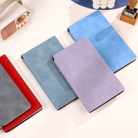 Carnet et stylo en cuir A6 personnalisés, journal vintage fait main avec impression, joli agenda western en gros