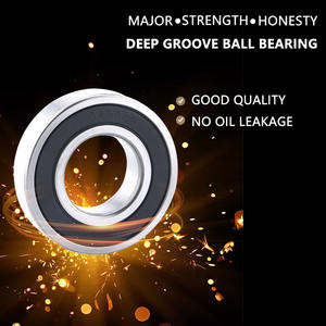 6300 Bantalan Rol Sepeda Motor Bantalan Bola Pabrikan 6300Rs 6300 2Rs Baja Alur Dalam Bantalan Bola untuk Industri - Product Image 6