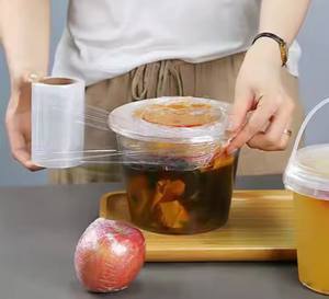 PE ملف صغير لف فيلم 5cm6cm10cm الوجبات الجاهزة علبة التعبئة والتغليف غشاء مانع للتسرب الصناعية مصغرة شريط ستريتش - Product Image 3