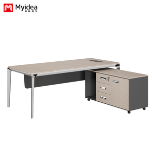 <span class=keywords><strong>Support</strong></span> de <span class=keywords><strong>bureau</strong></span> principal en alliage d'aluminium moulé sous pression, avec rangement mobile, sous-armoire - Product Image 1