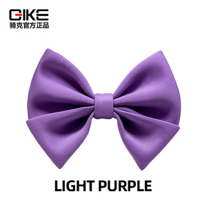 GIKE หมวกกันน็อคโบว์ไทสีแดงเข้ม อุปกรณ์เสริมรถจักรยานยนต์พลาสติก - Product Image 4