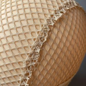 Gorro de Peluca de encaje negro reutilizable ajustable con 3 Clips gorro de tejido de malla de ganchillo elástico para pelucas de ganchillo DIY - Product Image 5