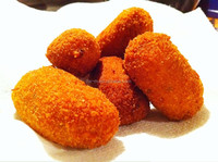 Usine 220V Croquetas/Croquette faisant la Machine/Machine à incruster petit moulage formant extrusion pour les roulements de noyau de boulangeries