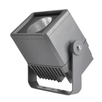 Projecteur LED COB en aluminium étanche pour l'extérieur, éclairage de projection à faisceau étroit carré 20W 30W 50W