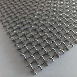 Yüksek çekme mukavemeti korozyona dayanıklı ISO9001 ASTM sertifikalı Manganese lı çelik madencilik ekran <span class=keywords><strong>Mesh</strong></span> - Product Image 1