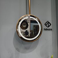 60X40CM Double Côtés Miroir Avec LED Veilleuse Salle De Bains Décor Suspendu Suspendu Occasions D'anniversaire De Mariage Dropshipping DDP