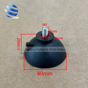 Mangkuk hisap sekrup karet silikon M5 40mm kecil - Product Image 1