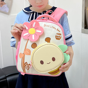 Trường Ba Lô Vui Vẻ Động Vật Thiết Kế Trẻ Em Của Trường Ba Lô Phong Cách Mới Mặc Chịu Mài Mòn Nylon Vải Với Dây Kéo Đóng Cửa Sinh Viên - Product Image 6