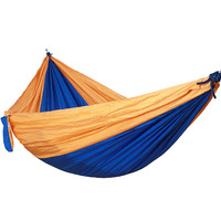 Hamac de randonnée pour une personne en nylon pour le voyage en plein air hamac de camping et de loisirs à faible quantité minimale de commande