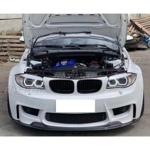 Fibra de carbono real para BMW 1M E82 E88 2007-2012, estilo MC, alerón delantero, difusor, kit de carrocería, protector de parachoques, accesorios. - Product Image 3