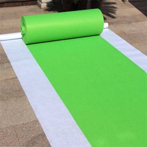 Poliestere rosso grigio <span class=keywords><strong>bianco</strong></span> <span class=keywords><strong>tappeto</strong></span> pianura rotolo per eventi, matrimoni, mostra runner - Product Image 4