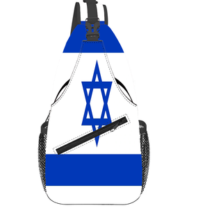 Sac à bandoulière Serbes de Croatie avec logo personnalisé, sac à bandoulière tendance, sac à dos de poitrine, sac de voyage - Product Image 4