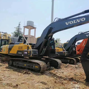 Excavatrice Volvo EC210 d'occasion, moteur Cummins, robuste, grande capacité, excavatrices coréennes en stock - Product Image 1