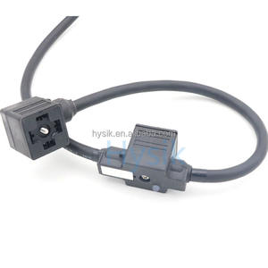 二重バルブコネクタケーブルからドイツへの女性2ピン4ピンオーバーモールドエクステンションケーブルスイッチ用コーセット - Product Image 5