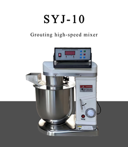 خلاط CNC عالي السرعة SYJ-10 من الفولاذ المقاوم للصدأ سعة 10 لتر 220 فولت بسرعة خطية 15 م/ث لمعدات مختبرات الأسمنت ومواد الحقن (OEM) - Product Image 3