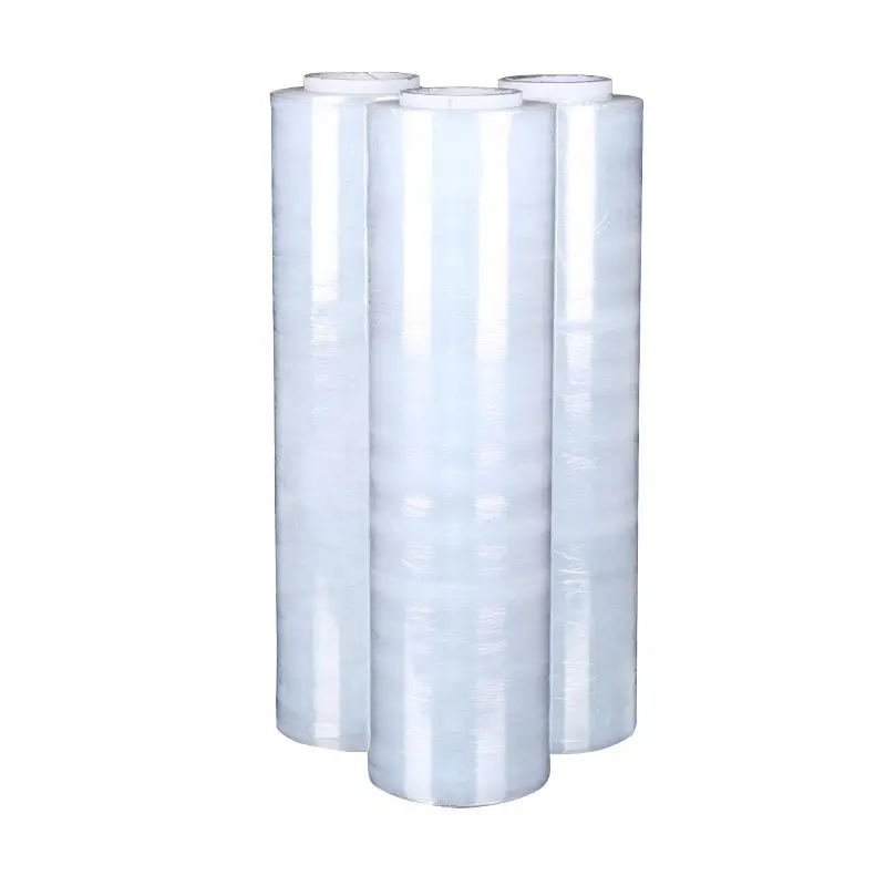 PE Schrumpf folie Maschine Paletten verpackung Pannen sicherheit Industrie Kunststoff Clear Stretch Wrapping Film