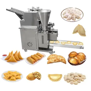 Automatic big mini maquina hacer de pierogi pelmeni ravioli samosa spring roll dumpling empanada maker fold making machine price