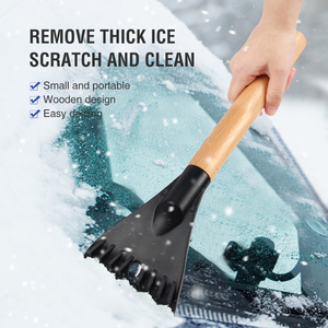 <span class=keywords><strong>Ice</strong></span> chọc tay cầm bằng gỗ <span class=keywords><strong>Ice</strong></span> <span class=keywords><strong>scraper</strong></span> cho xe - Product Image 2
