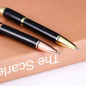 <span class=keywords><strong>Penna</strong></span> a sfera personalizzabile in metallo con <span class=keywords><strong>resina</strong></span> Top nuovo Design per regali aziendali larghezza di scrittura 1.0mm - Product Image 4