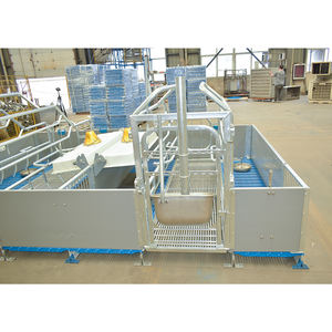 Nouvelle cage de mise bas en acier galvanisé à chaud, durable et à longue durée de vie (15-25 ans), pour l'équipement d'élevage porcin - Product Image 4