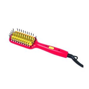 Nouveau modèle Portable 2 en 1 Mini peigne personnalisé lisseur Styles de maison chauffage rapide sèche-cheveux brosse peigne chaud - Product Image 4