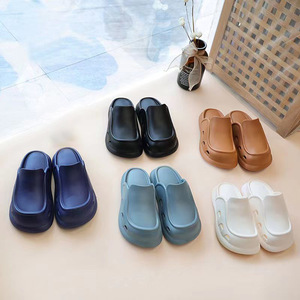 Pantuflas de Verano para Hombre y Mujer, con Suela Gruesa, Ligeras, Antideslizantes, Transpirables, Modernas, Casuales, para Playa, Interiores y Exteriores, para el Hogar - Product Image 3