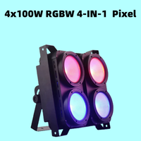 4 yeux led blinder light 4x100w RGBW 4 en 1 cob blinder 4 pièces led public blinder light