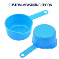 Set di Cucchiai Dosatori Personalizzati in PP, Parti in Plastica Stampate a Iniezione per Utensili da Cucina con Cucchiai Graduati, Strumento per Pasticceria e Fai-da-Te