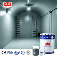 Peinture liquide électrostatique époxy sans carbone EP305-3, finition brillante réglable pour projets mondiaux