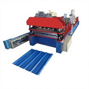 Tôles de toiture IBR pour la vente en gros, machine de profilage de tuiles métalliques, prix usine, engrenages et roulements pour usage au sol - Product Image 1