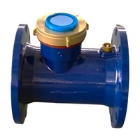 125mm Horizontal Woltmann Water Meter Cast Iron Body Cold Water Flow Meter Pulse Ready for Remote Reading